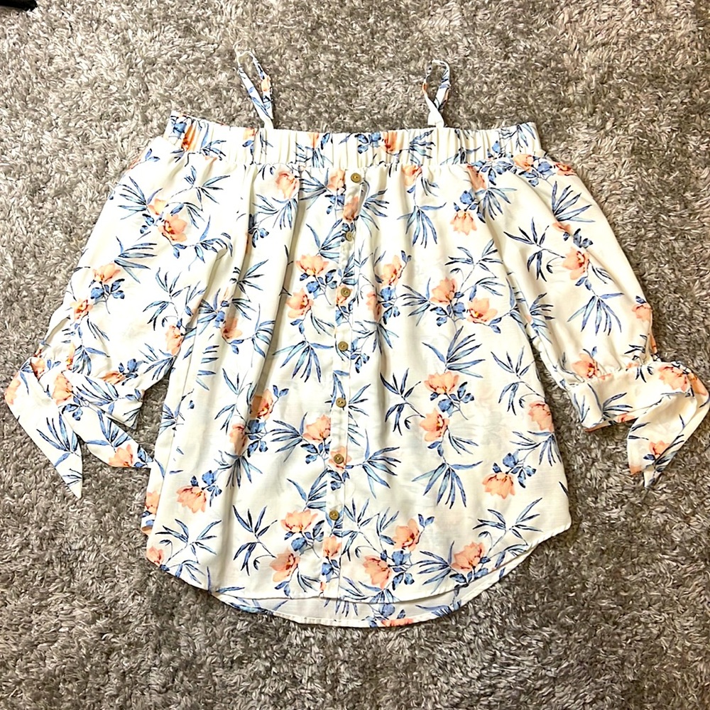 Beautiful flower blouse